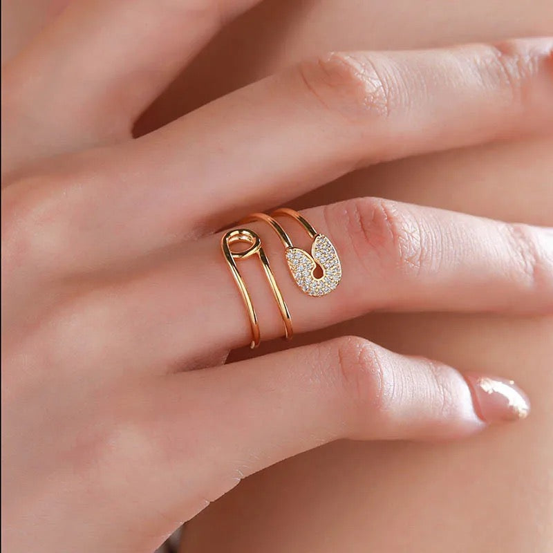 Safety Pin Ring
