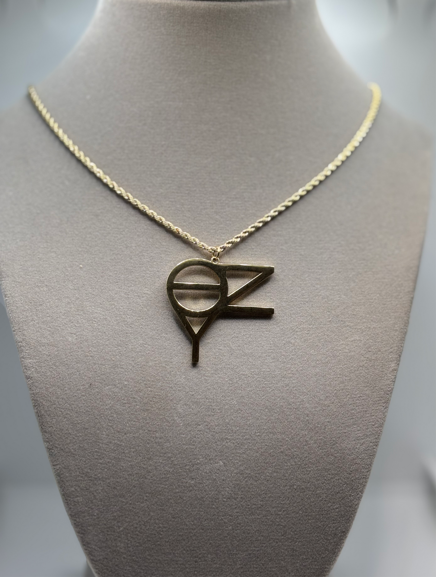 In Other Words - Custom Name Plate Necklace