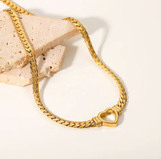 Linked in Love Necklace