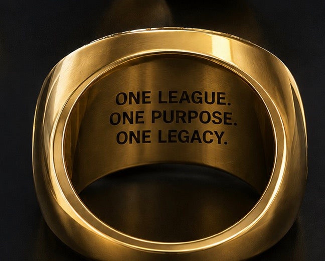 UBGF Ring: United Black Gridiron Football Ring - PreOrder through 9/30/2026