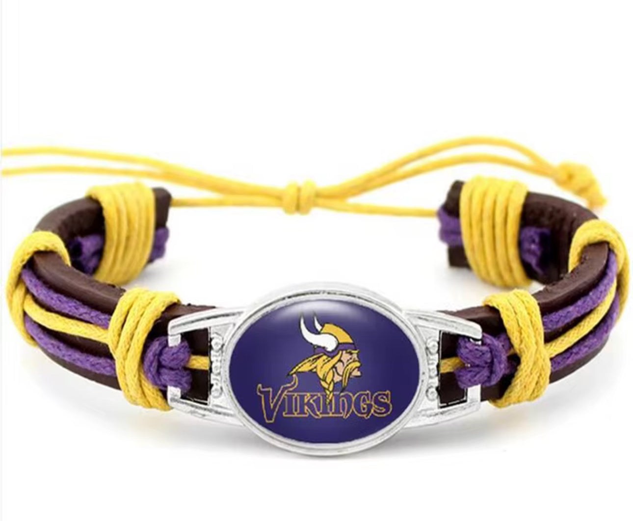 Fan Bracelet -Minnesota Vikings NFL
