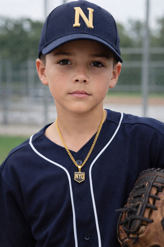 NYO Gold Shield Necklace