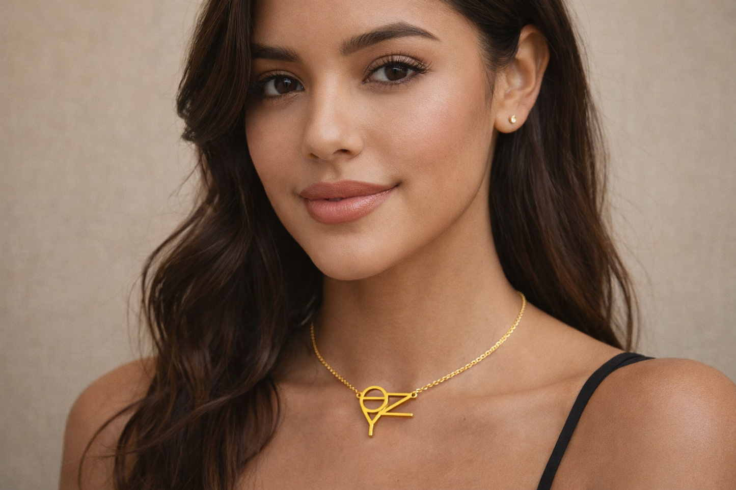 In Other Words - Custom Name Plate Necklace