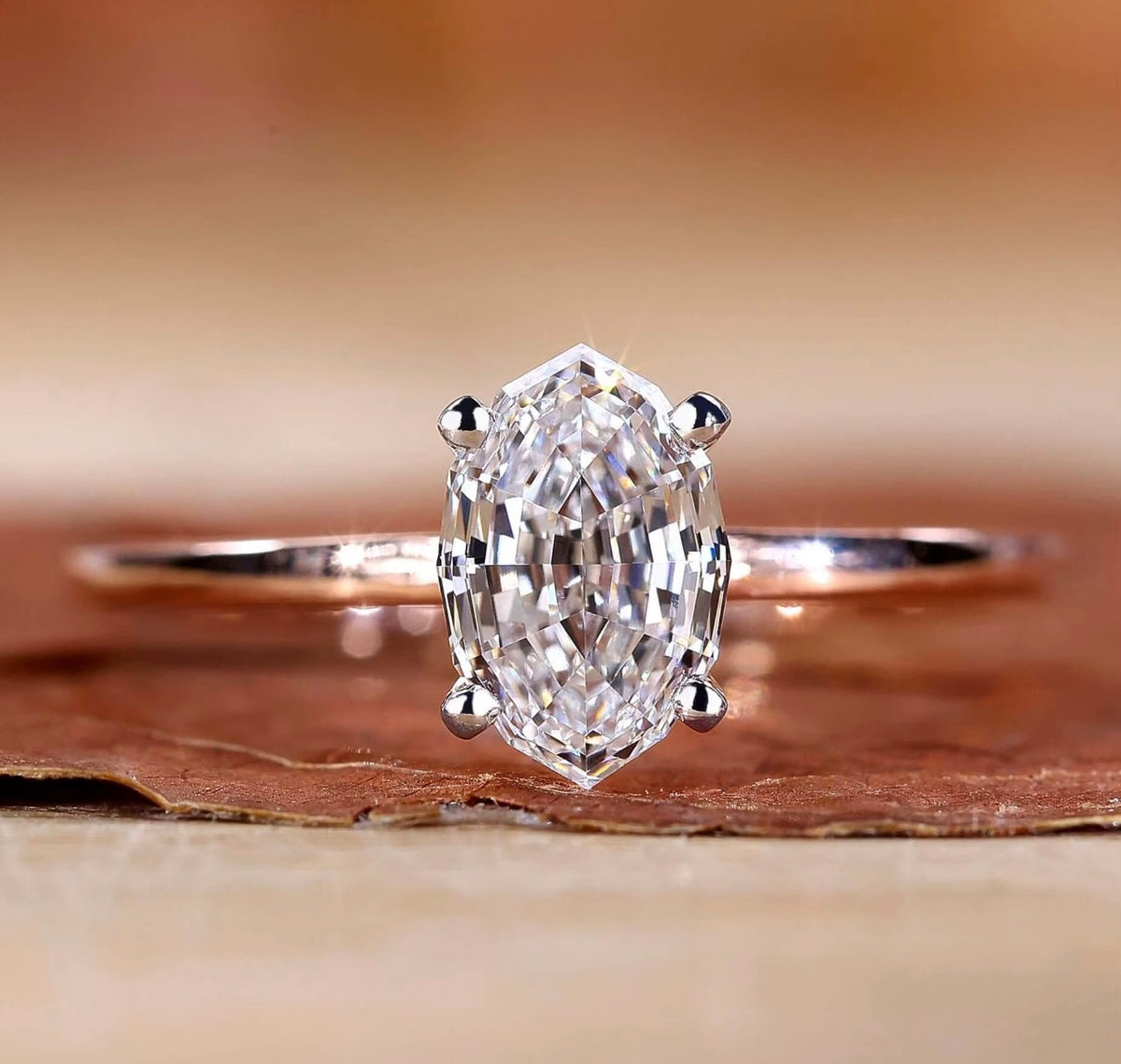 Sade Moissanite Ring