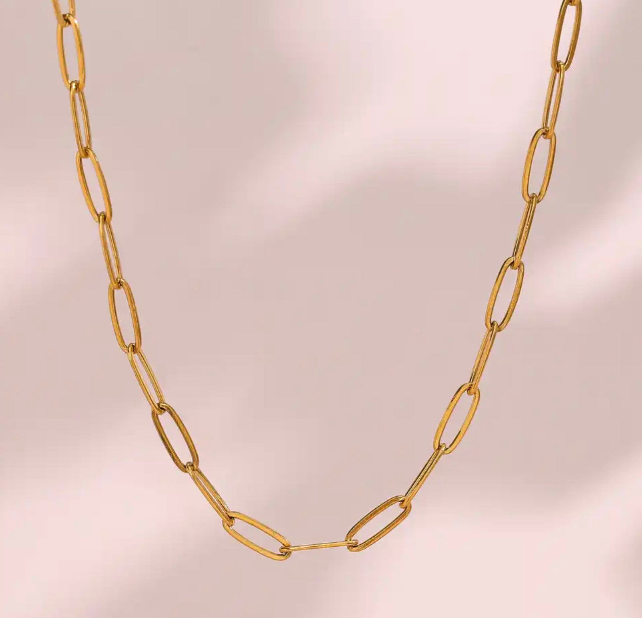 Paper Clip Necklace