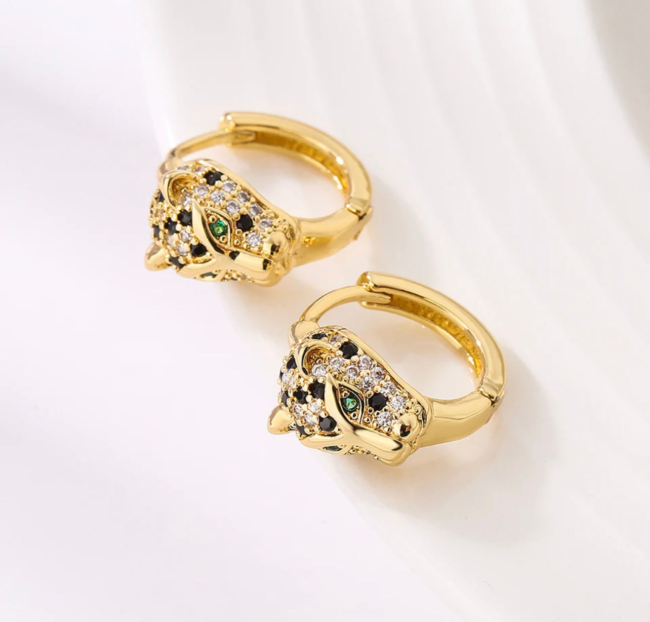 Leo Leopard Earrings