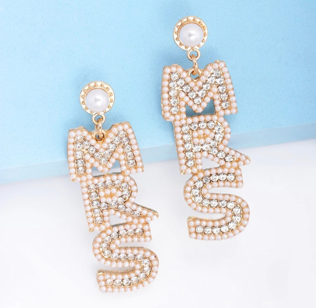It’s Mrs. to You earrings