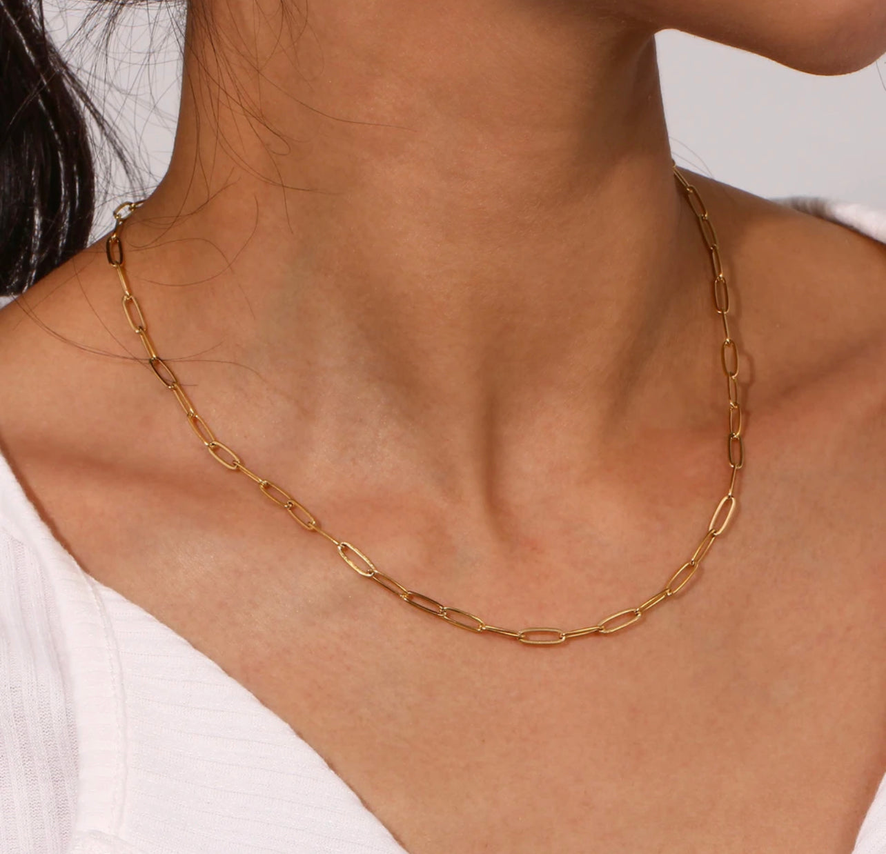 Paper Clip Necklace