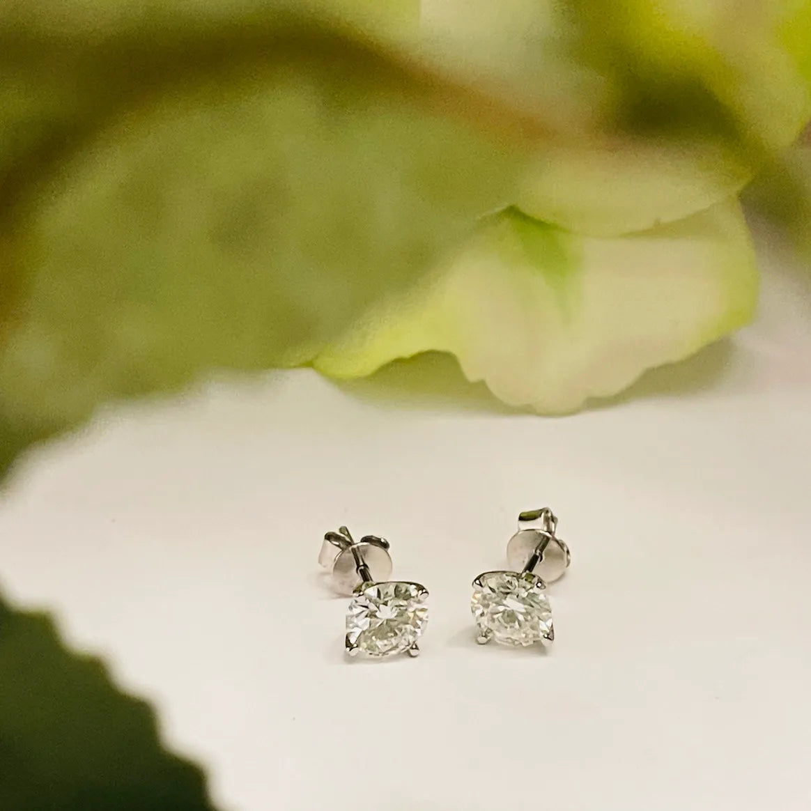 Ana Moissanite Earrings