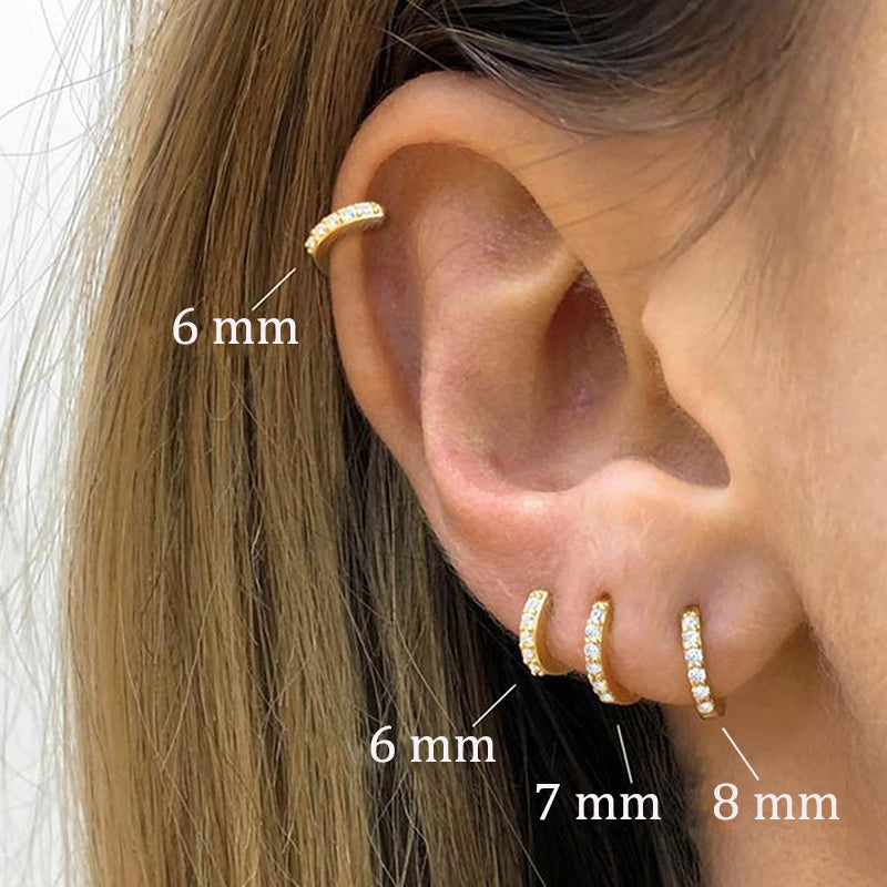 Hug Me Tight - Hoop Earrings
