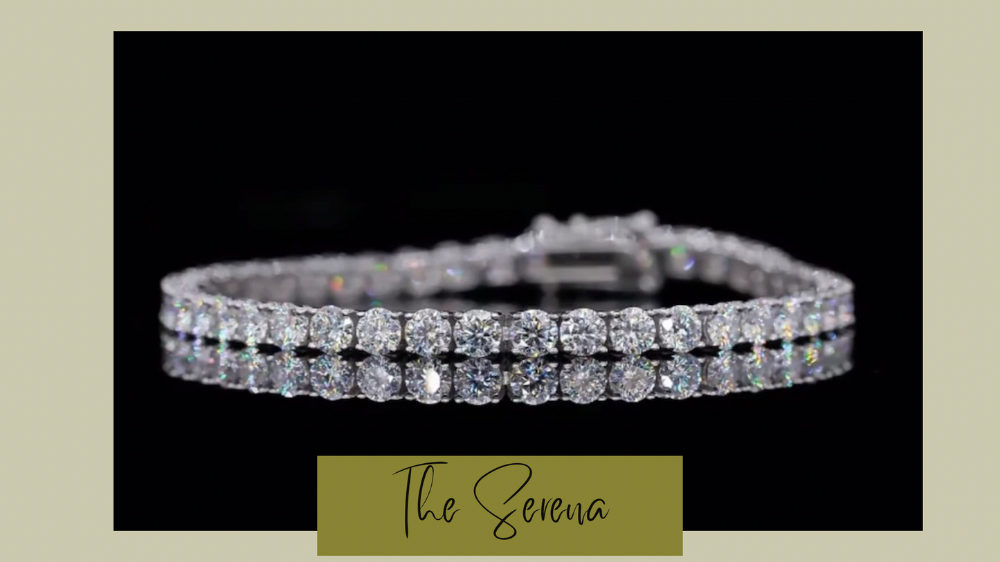 Serena Moissanite Tennis Bracelet