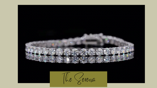 Serena Moissanite Tennis Bracelet