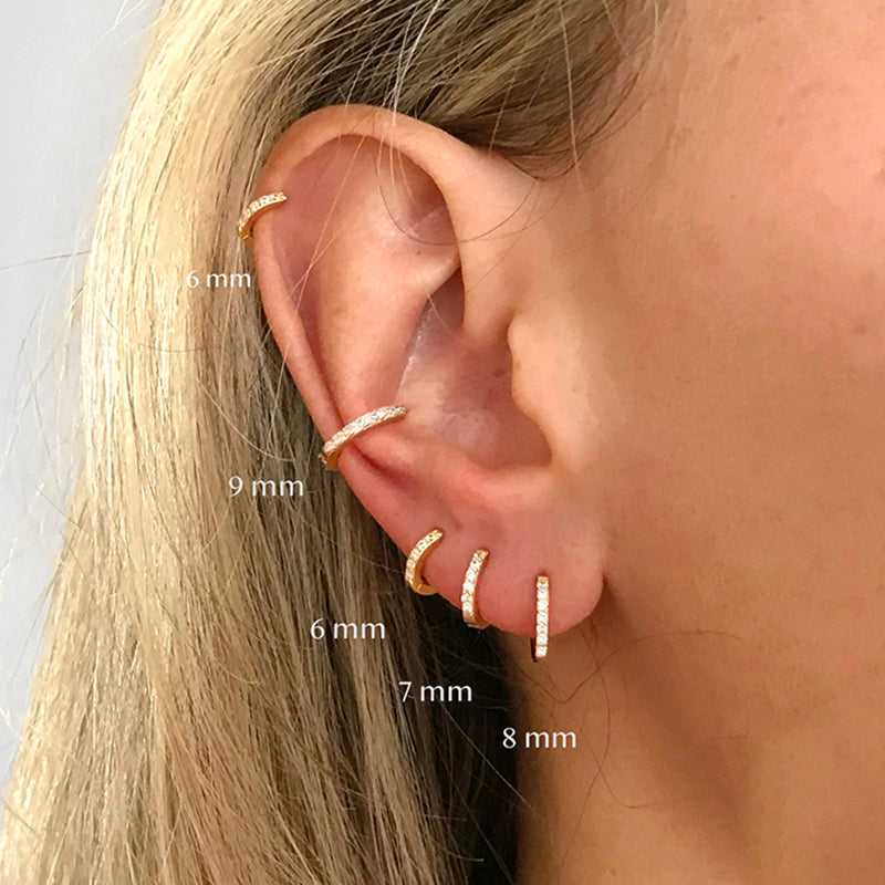 Hug Me Tight - Hoop Earrings
