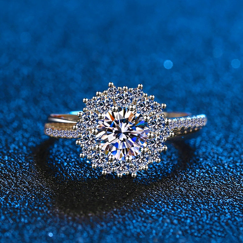 Milo Moissanite Ring