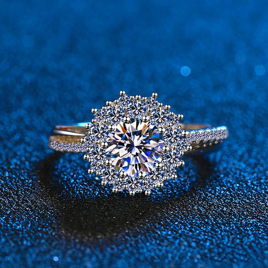 Milo Moissanite Ring