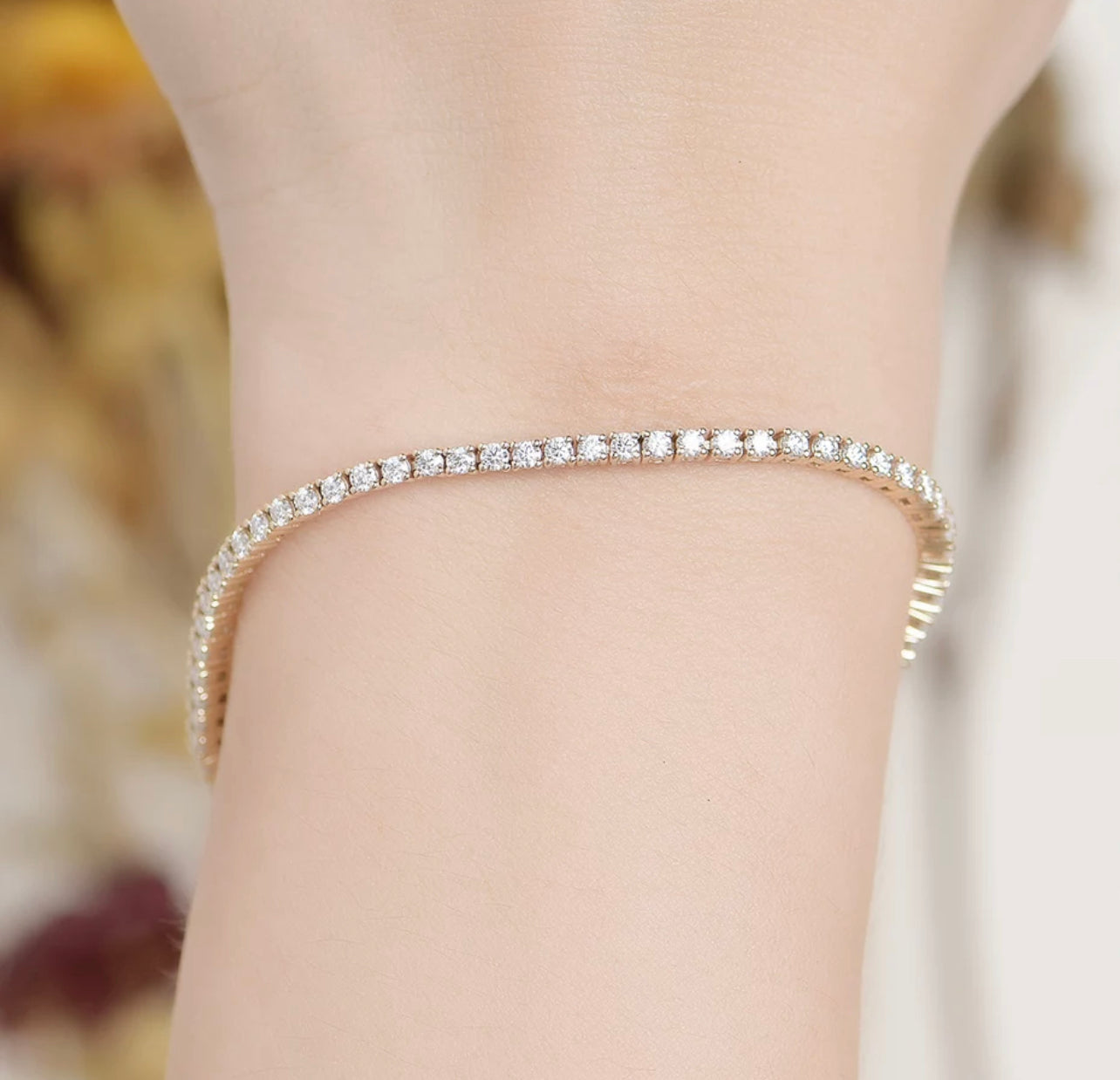 Serena Moissanite Tennis Bracelet