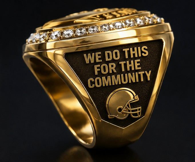 UBGF Ring: United Black Gridiron Football Ring - PreOrder through 9/30/2026