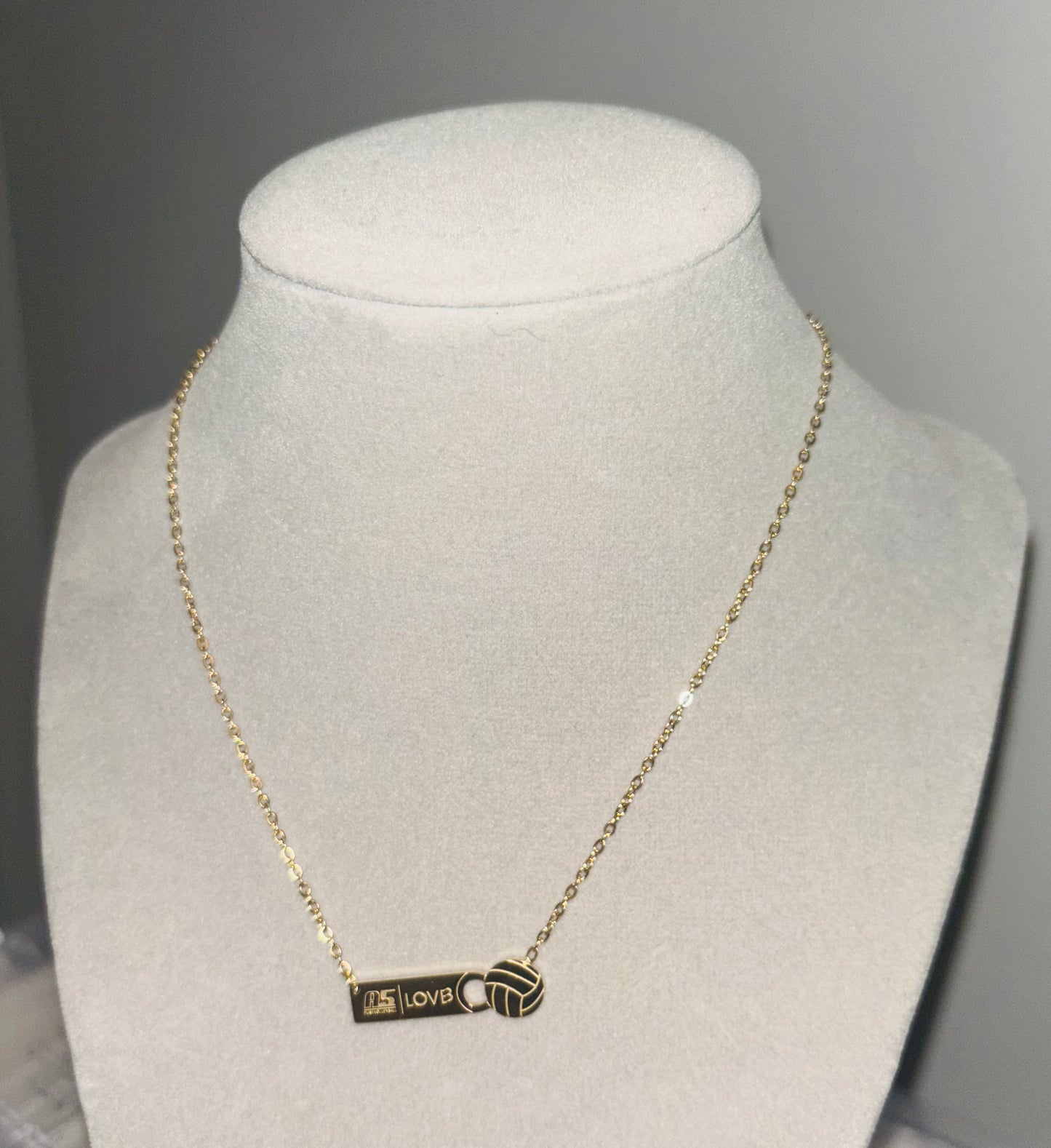 A5 and LovB Volleyball 4Ever Necklace