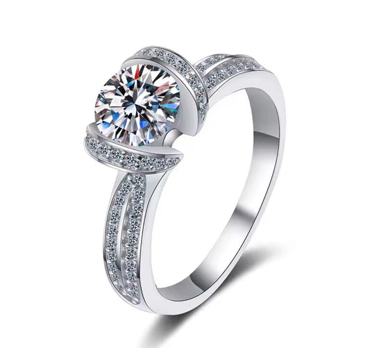 My Endless Love - Moissanite 1ct Wrapped Ring