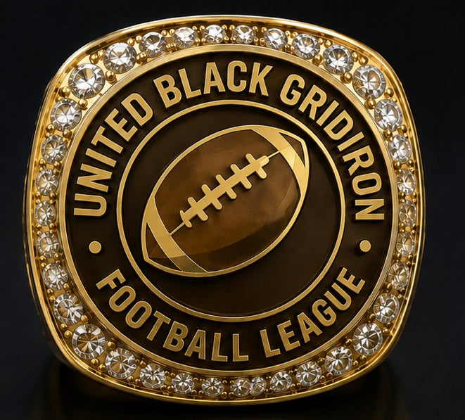 UBGF Ring: United Black Gridiron Football Ring - PreOrder through 9/30/2026