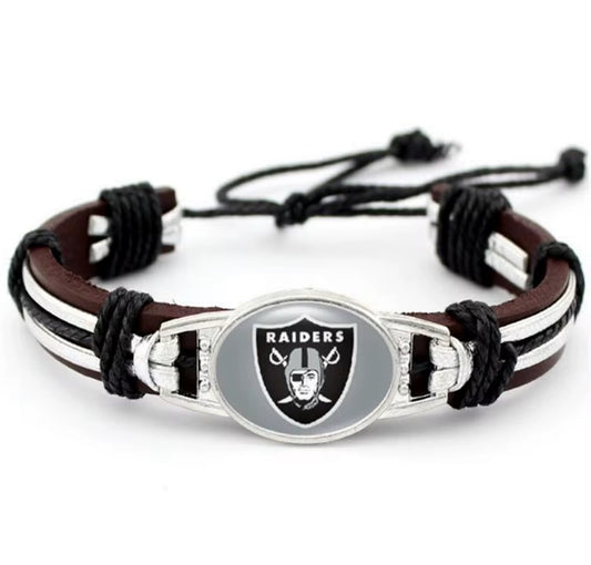 Fan Bracelet - Los Angeles Raiders