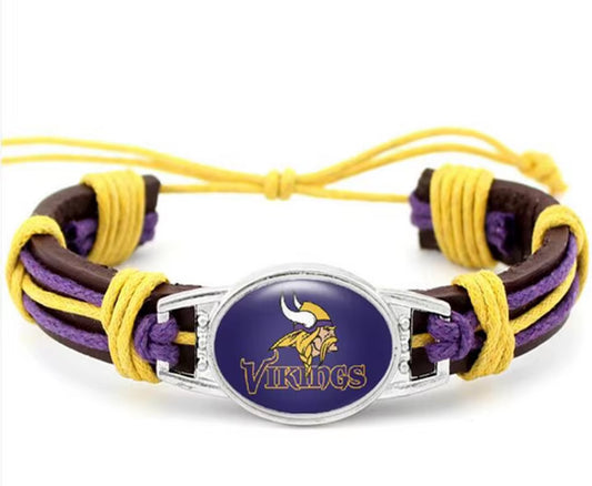 Fan Bracelet -Minnesota Vikings NFL