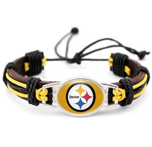 Fan Bracelet - Pittsburgh Steelers NFL