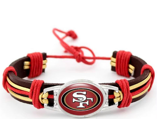 Fan Bracelet - San Francisco 49ers NFL