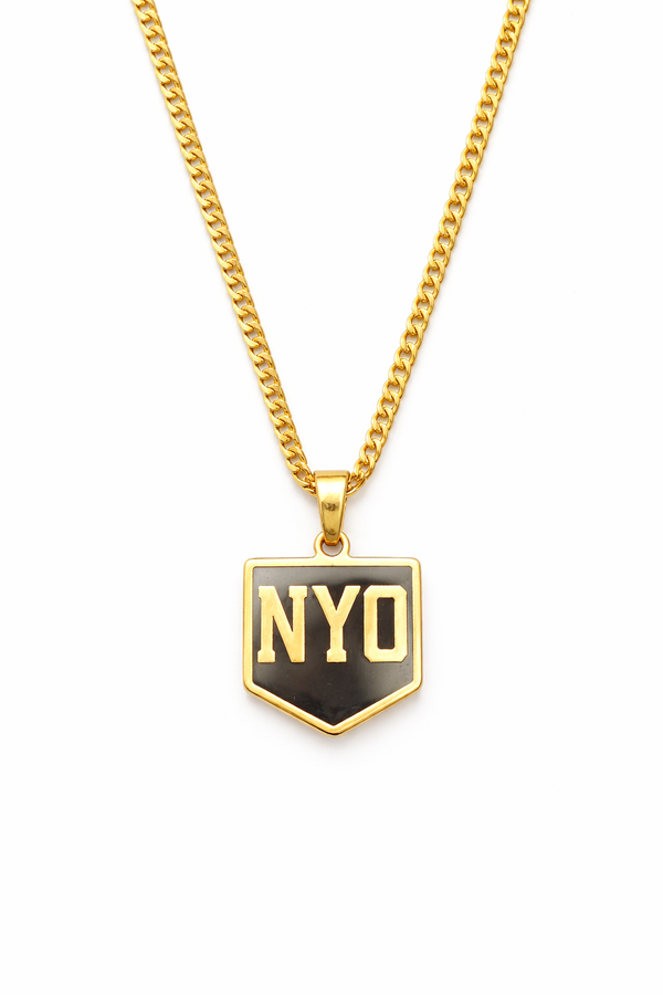 NYO Gold Shield Necklace