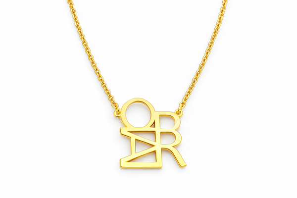 In Other Words - Custom Name Plate Necklace