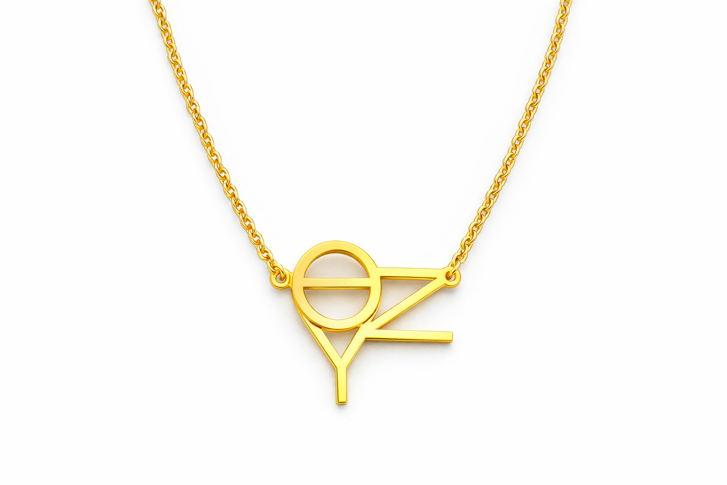 In Other Words - Custom Name Plate Necklace