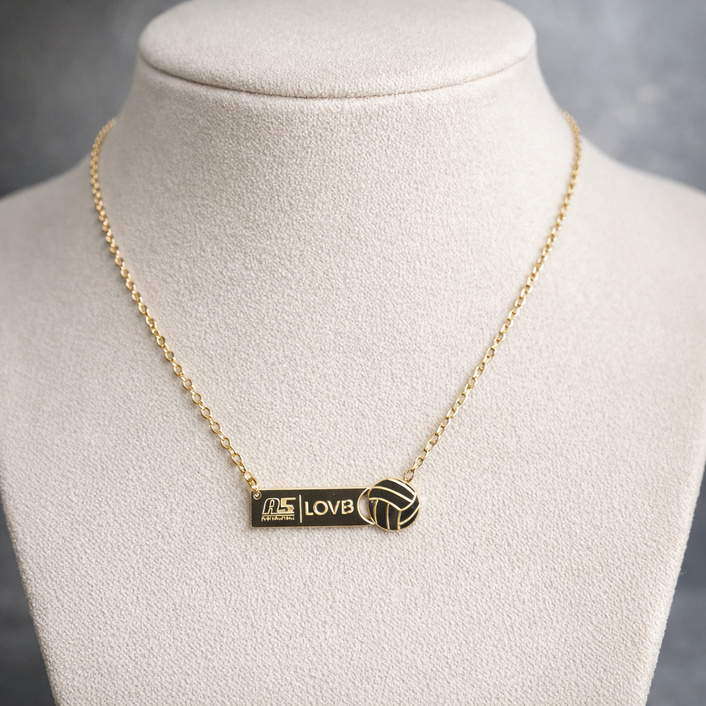 A5 and LovB Volleyball 4Ever Necklace