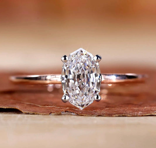 Sade Moissanite Ring