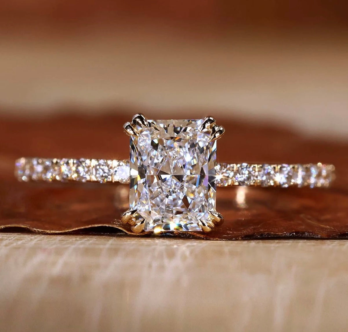 Shaolin Moissanite Ring