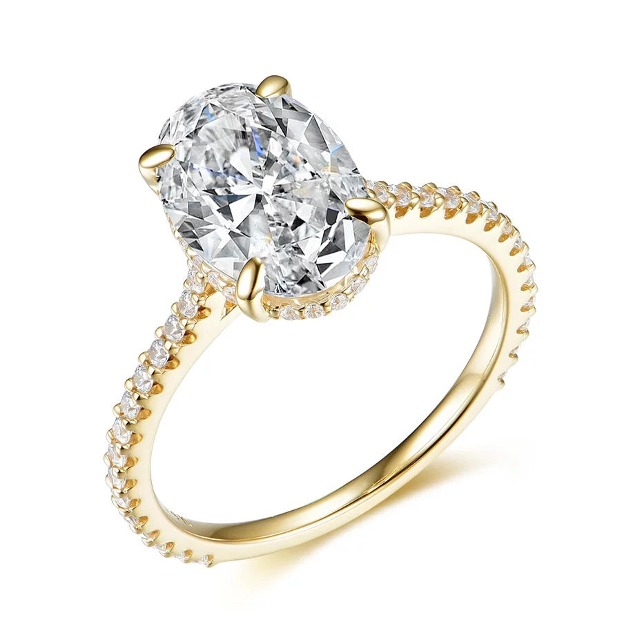 Lorena Moissanite Ring