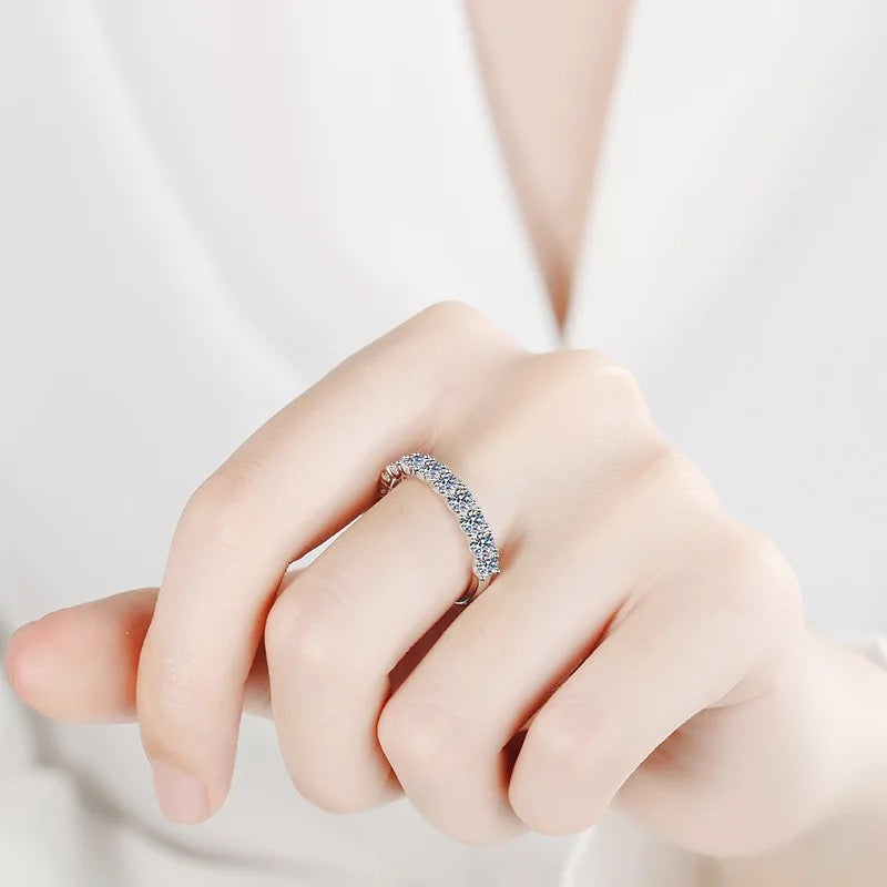 Charli Moissanite Band