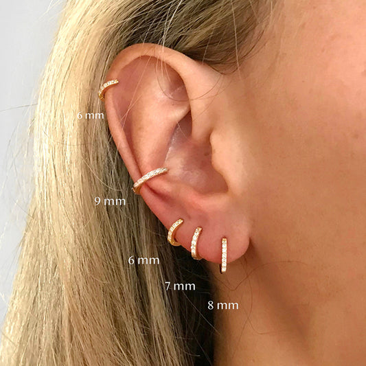 Hug Me Tight - Hoop Earrings